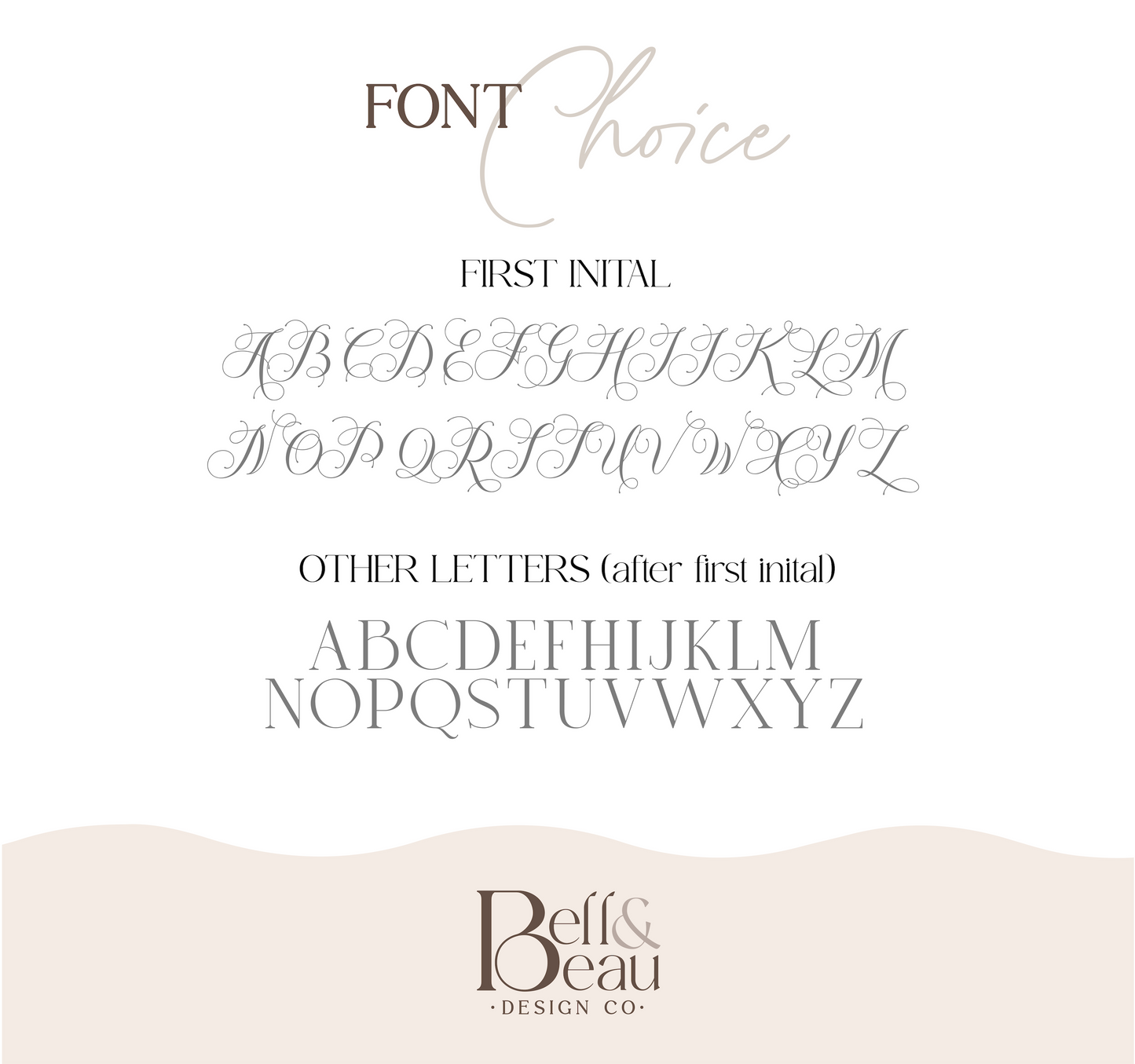 3D layered Floating Script Cake Topper