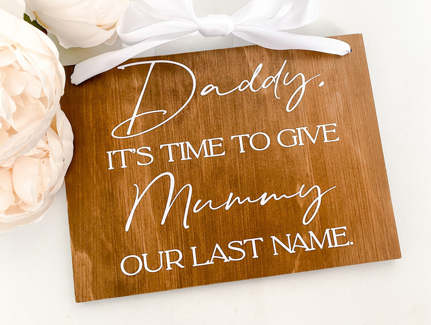 Adorable Children Wedding Signs | Page Boy or Flower Girl
