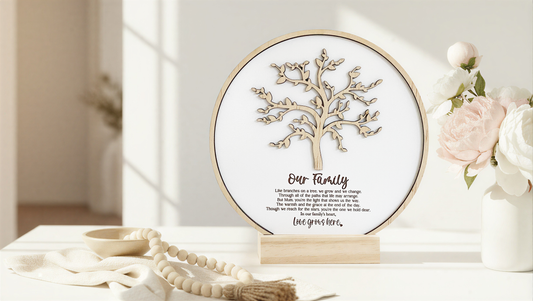Discover the best personalised Mother's Day gifts in Australia for 2026. From custom family tree signs to floating photo frames, find handcrafted keepsakes mum will treasure forever.
