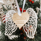 Heaven Angel Wings Bauble | Christmas Tree Gift Ornament
