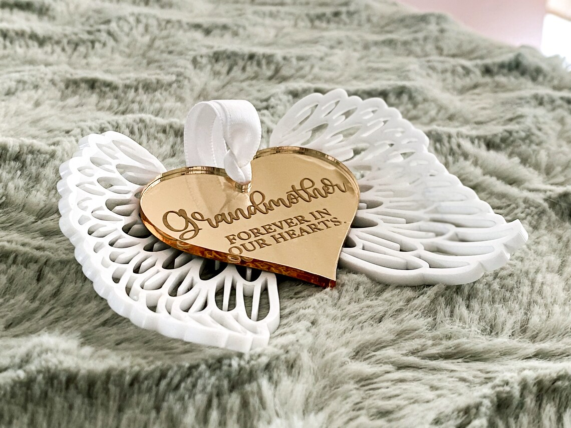 Heaven Angel Wings Bauble | Christmas Tree Gift Ornament