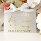 Adorable Children Wedding Signs | Page Boy or Flower Girl