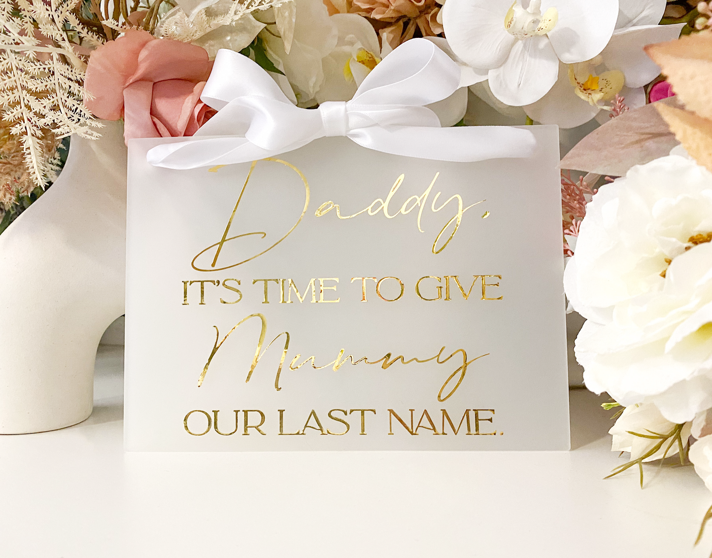 Adorable Children Wedding Signs | Page Boy or Flower Girl