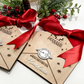 Letter from Santa | Christmas Ornament Wood Santa Envelope