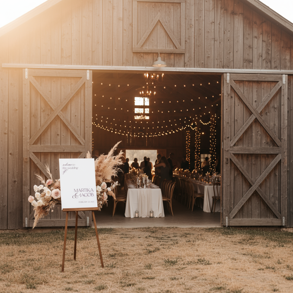 Modern Trending Wedding Welcome Sign | 3D layered Acrylic