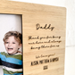 Wood Fathers Day Picture Frame