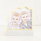 Half-Wave Line Art Picture Frame