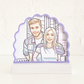 Scallop Arch Line Art Picture Frame