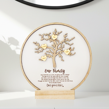 Personalised Family Tree Mothers Day Gift
