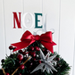 Unique NOEL Christmas Tree Topper |  Festive Star Alternative
