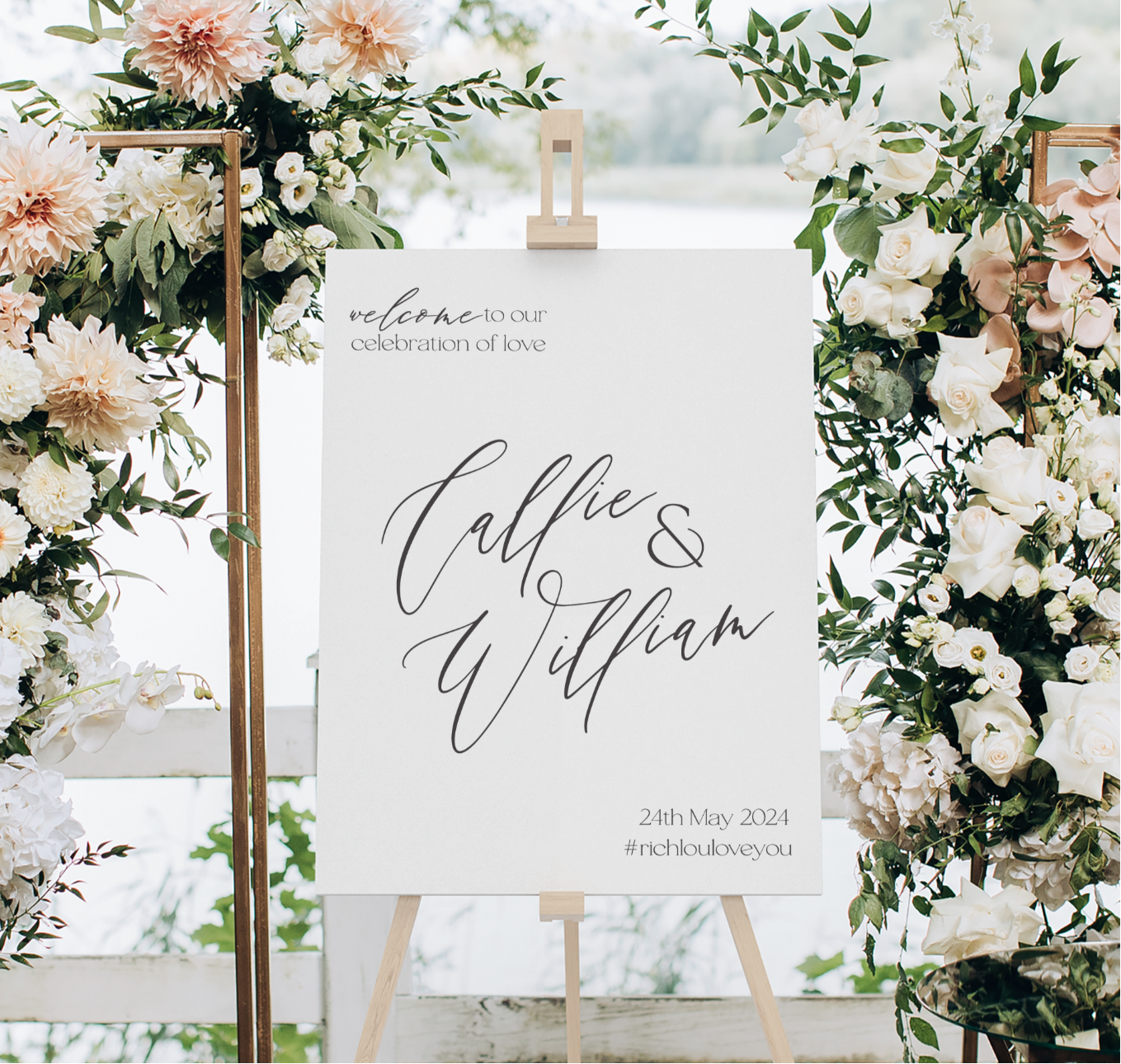 UNIQUE, MODERN AND LUXE Wedding signs made in Australia by Bell & Beau Design Co. Express your unique love story in your own words and make your day truly magical! Select from our range of contemporary to modern designs.