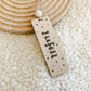 Wooden End of Year Teacher Gift bookmark featuring helping little stars shine quote