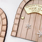 Magic Elf Door – Personalised Wood Elf On Shelf Accessory